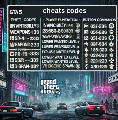 GTA5 cheats